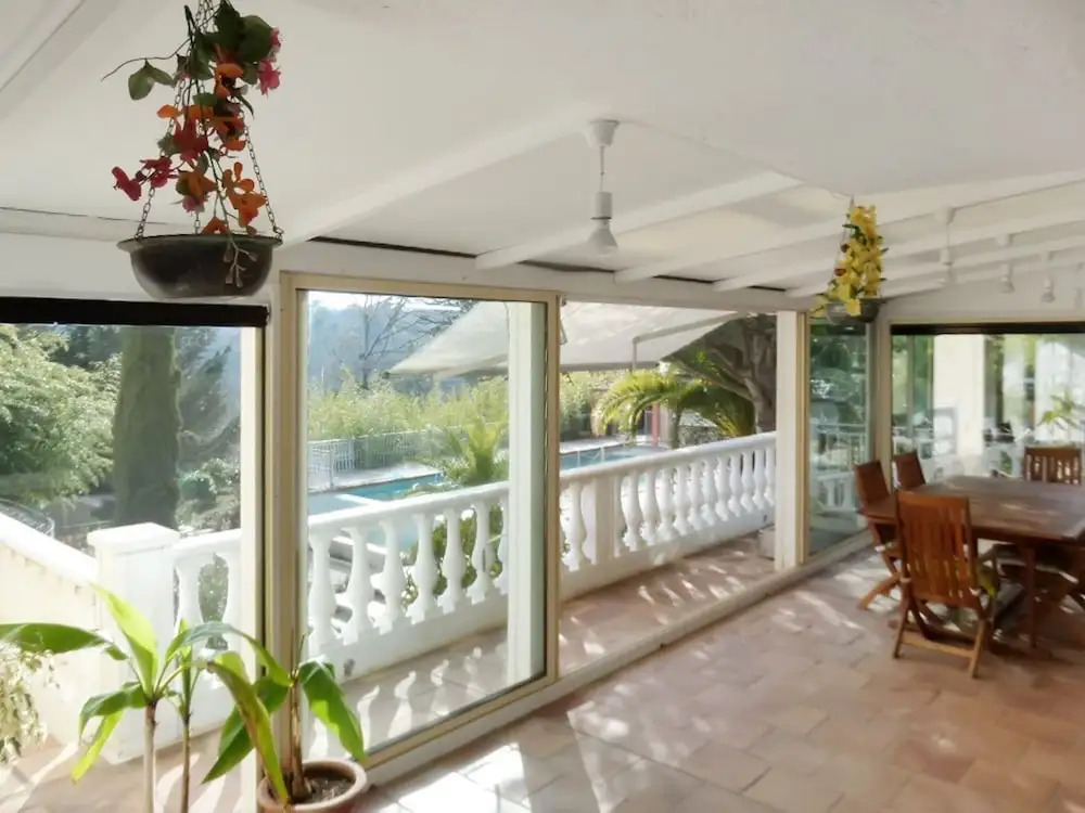 Villa With 3 Bedrooms in Roquefort-les-pins, With Private Pool, Enclos