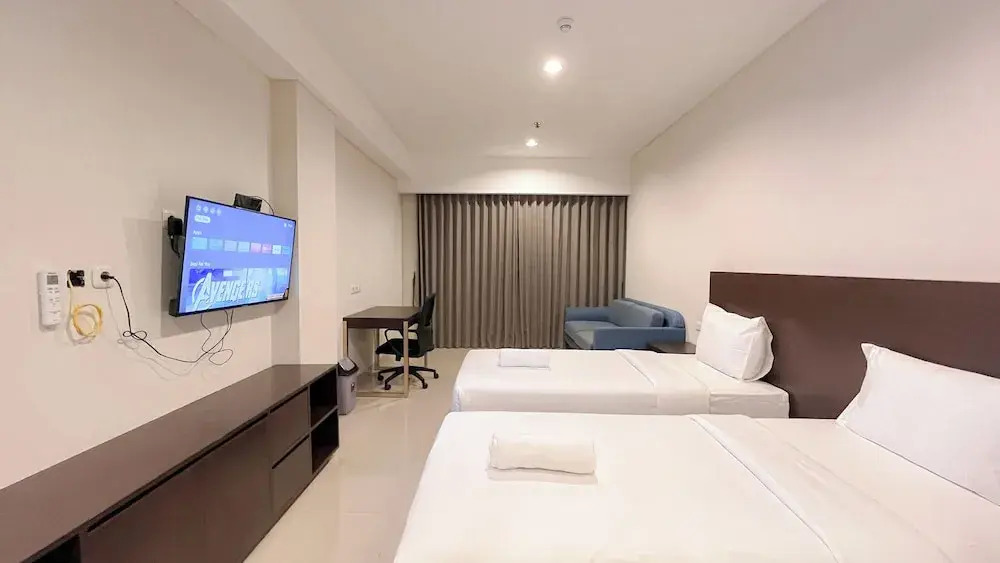 Relaxing And Stylish Studio (No Kitchen) Apartment At Skales Residence Nusa Dua Bali