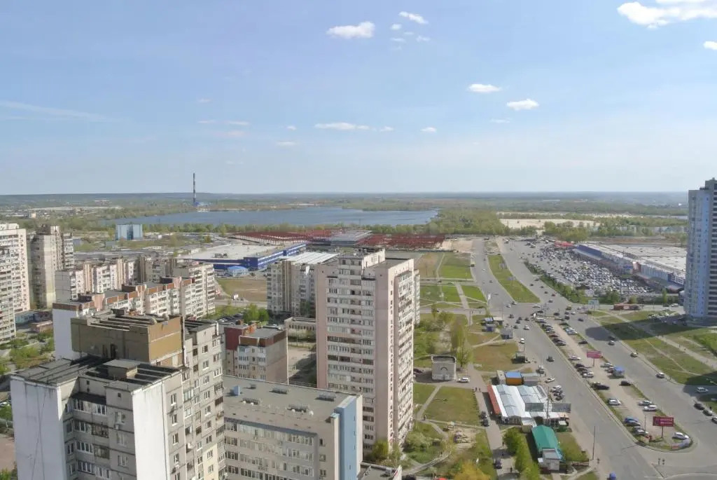 Panoramic view apartment Poznyaky