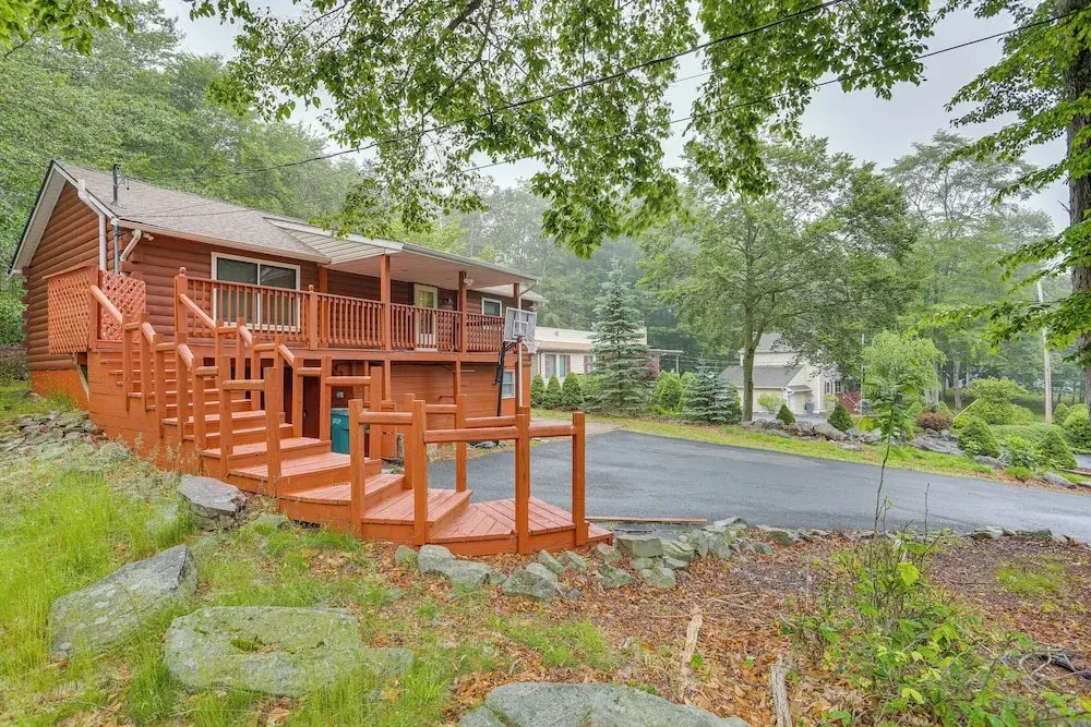 Pocono Vacation Rental With Game Room!