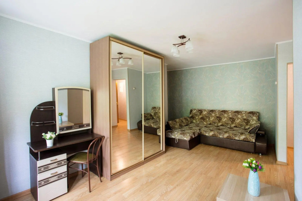 Двухместные апартаменты c 1 комнатой с балконом (двуспальная кровать) в Nova Apartments