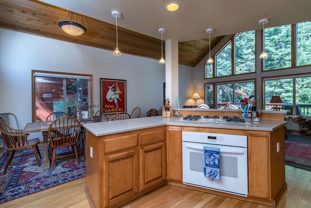 Tahoe Donner Snow Globe Home by RedAwning