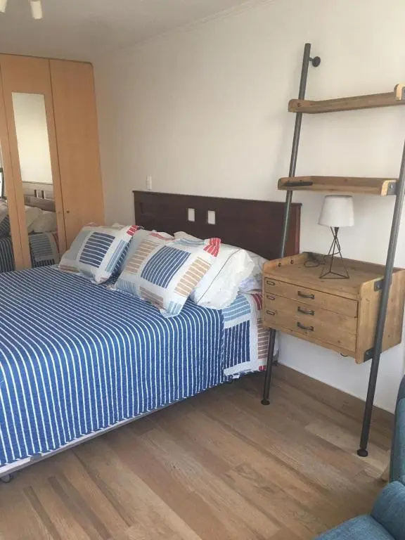 Apartament Condo Amueblado, ENCOMENDEROS 200 El Golf, Las Condes Santiago con vista al Costanera Center