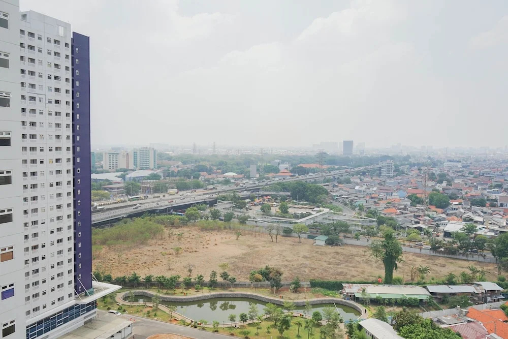 Great Choice and Comfy 2BR Green Pramuka City Apartment By Travelio