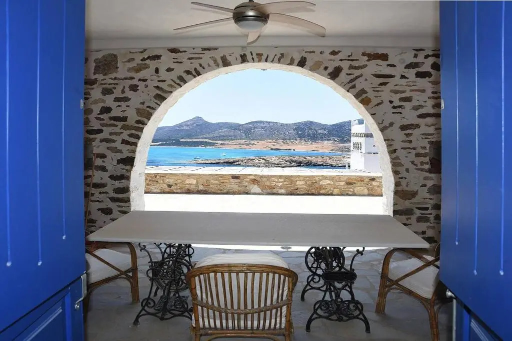Antiparos Stone House with sea views