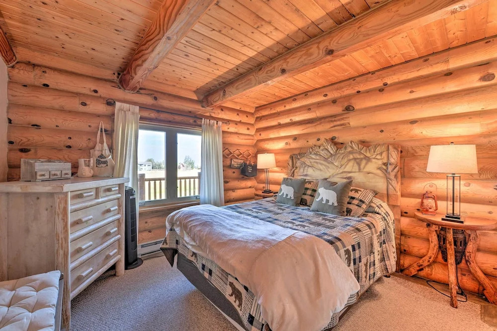 Stunning Driggs Retreat w/ Private Hot Tub & Pond!