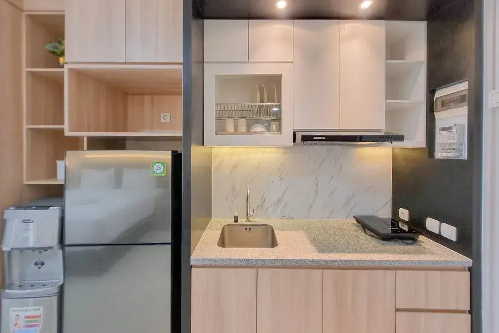 Modern Studio Near Ambarrukmo Plaza At Barsa City Apartment
