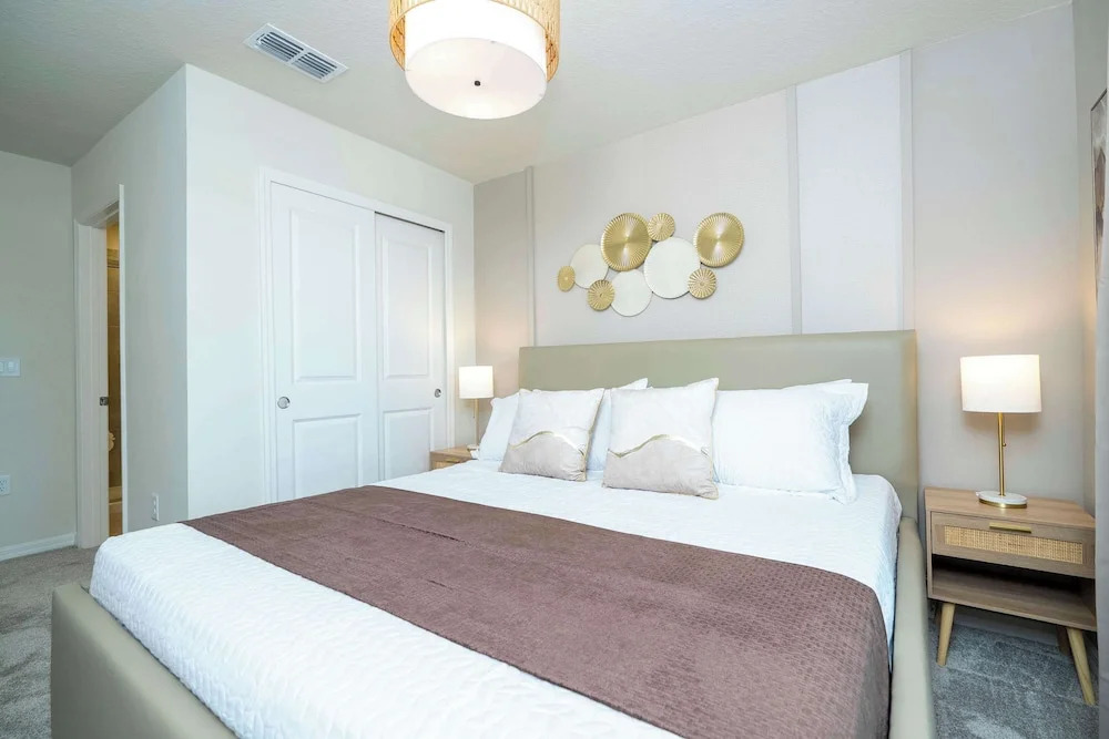 Magical 5BR w Pool Minutes From Disney 16140