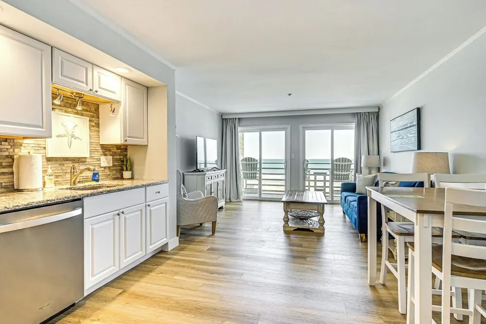 Oceanfront South Carolina Retreat - Pool & Balcony