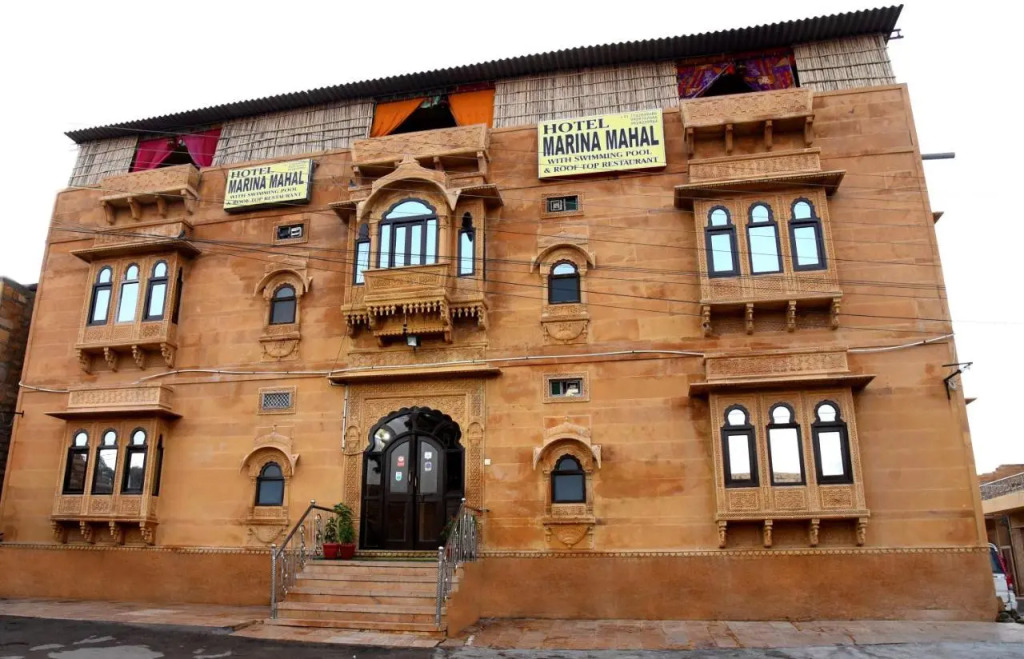 Hotel Marina Mahal with Swimming Pool