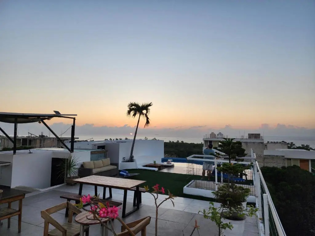 Ocean and city view rooftop, apartment 2BR 101