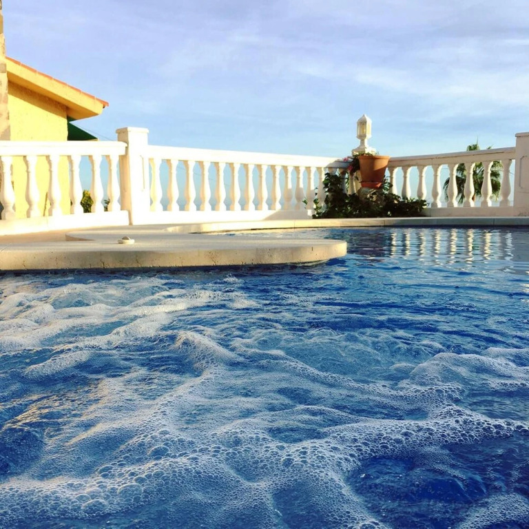 Villa with 3 Bedrooms in Benajarafe, with Wonderful Sea View, Private Pool, Enclosed Garden - 500 M From the Beach