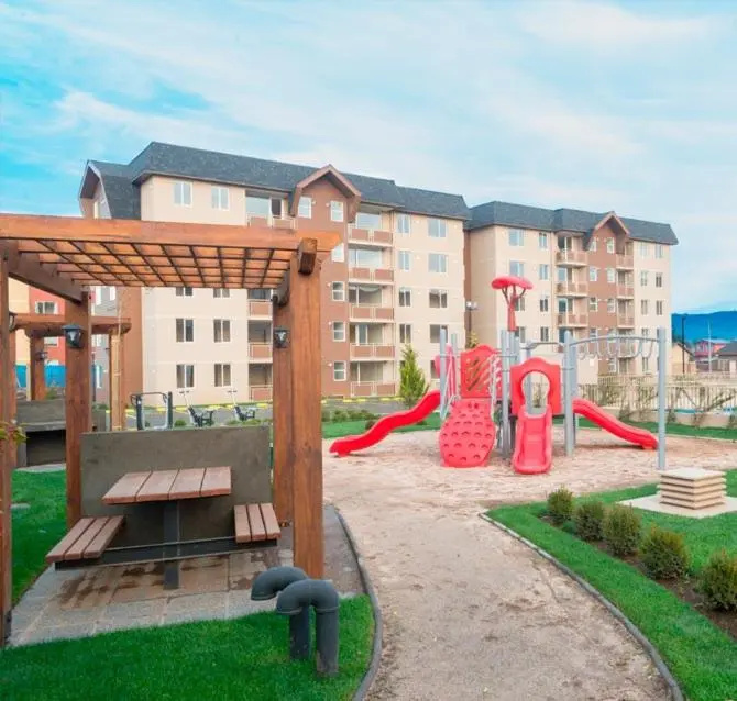 Departamento completamente equipado en Villarrica en condominio parque al volcán Antuco 505