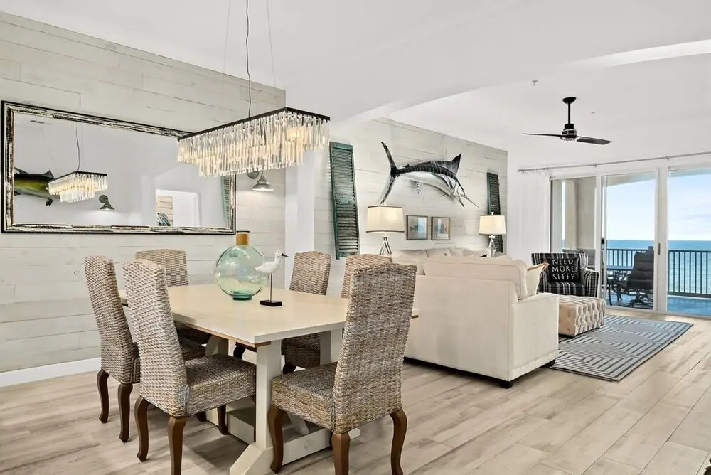 New Luxury Ocean Front 3 Bedroom 2 Bath Condo Sleeps 8 Cinnamon Beach Resort
