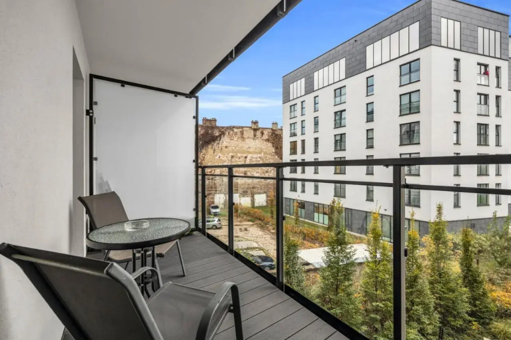 Targowa 10 studio for 4guest with balcony