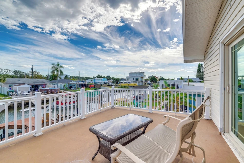 Spacious Canalfront Home w/ Pool ~ 1/2 Mi to Beach