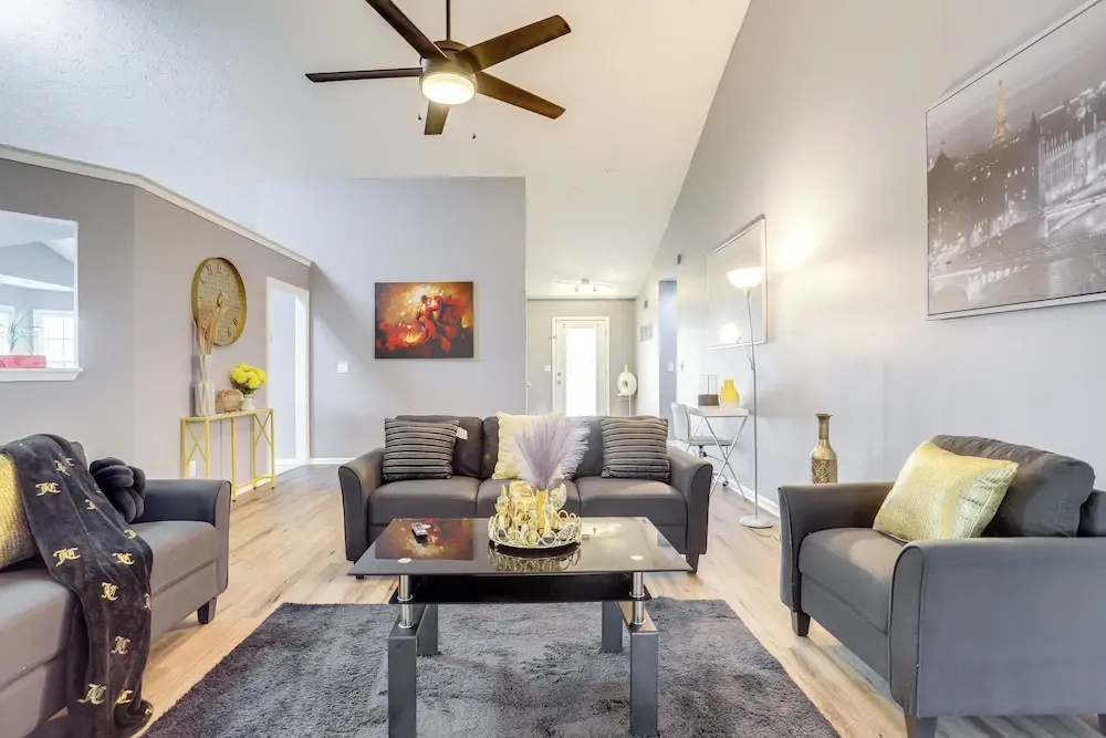 Close to Shopping: Pet-friendly Lawrenceville Home