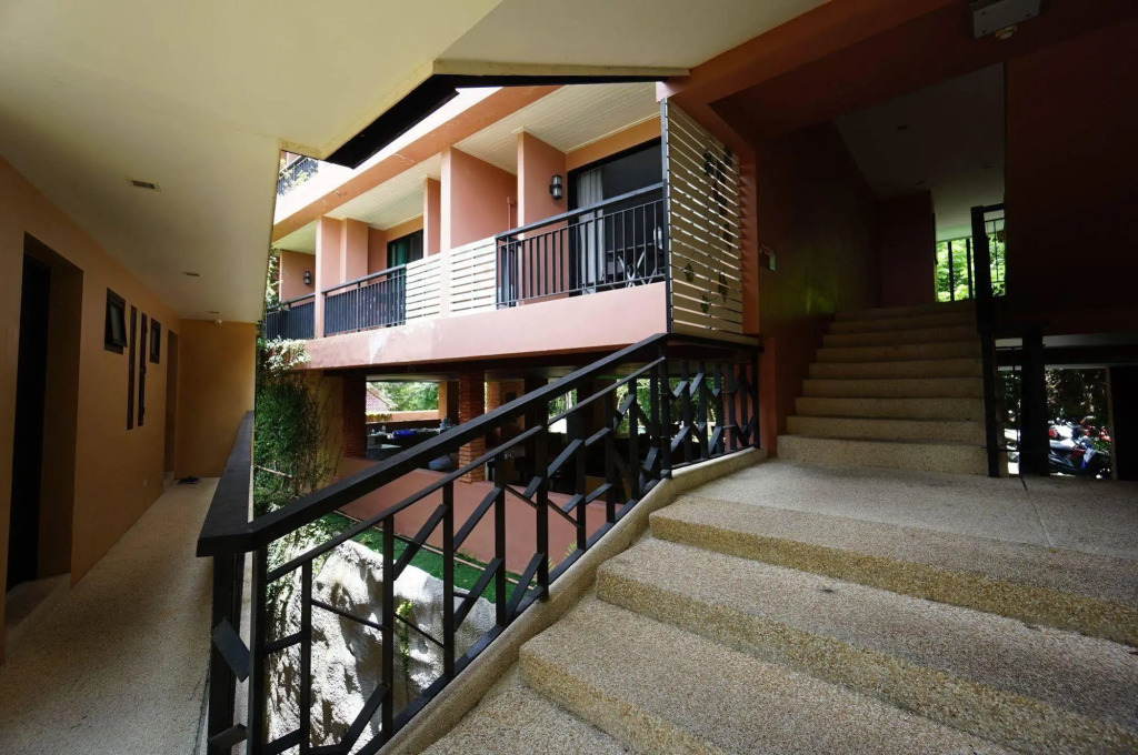 Studio apartments on a hill