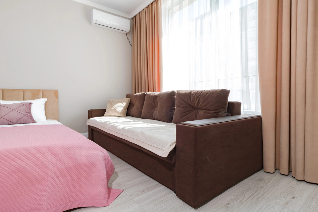 Квартира Стильная 1 комн. Roze suite в центре столицы