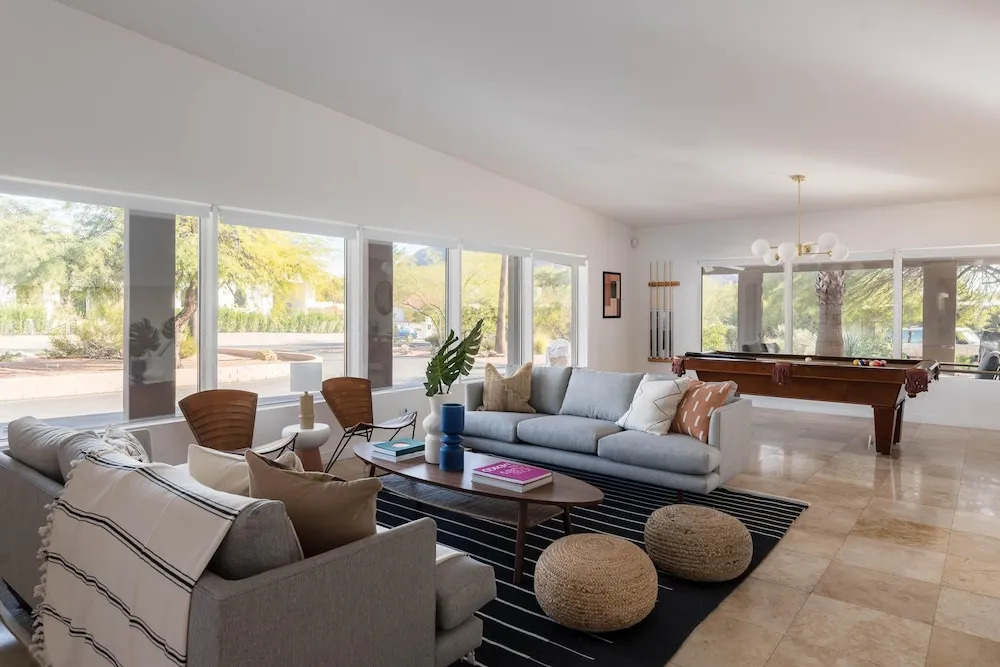 Desert Oasis w/ Pool, Table Tennis, & Fire Pit Caspian by Avantstay