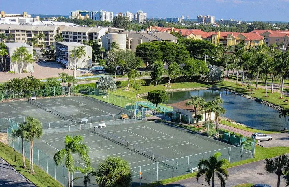 Estero Beach & Tennis #801A by RedAwning