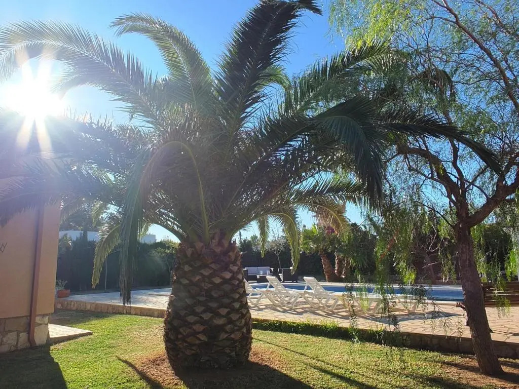 Villa Nerea with air conditioning & private swimming pool only 400m to the beach ideal for families