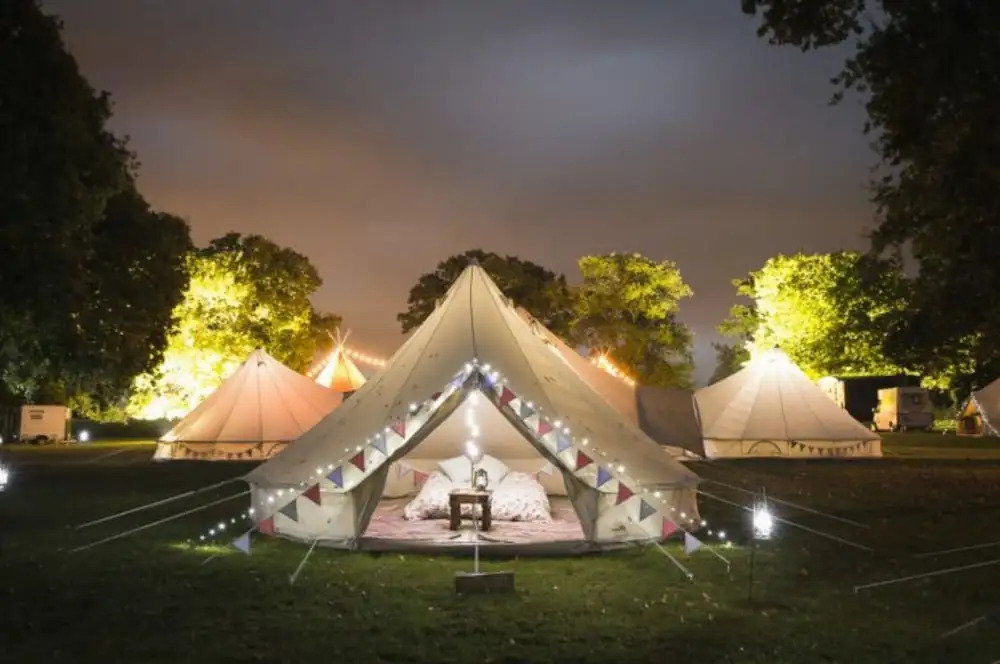 Tribal Moon Bell Tent - Love Zone
