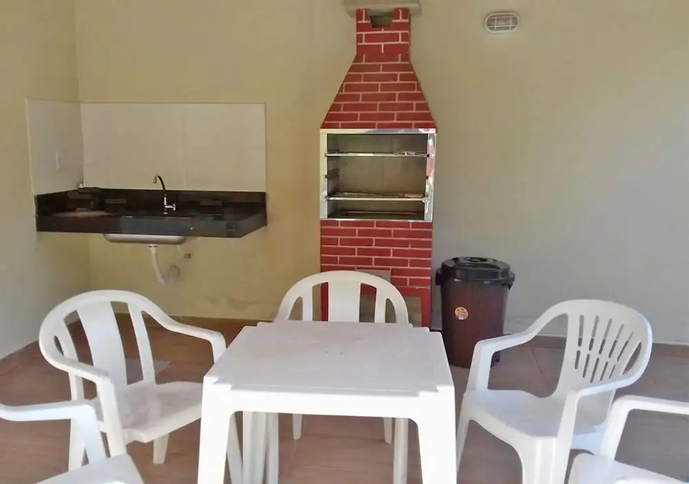 Apartamento para 6 pessoas na praia de Taperapuan