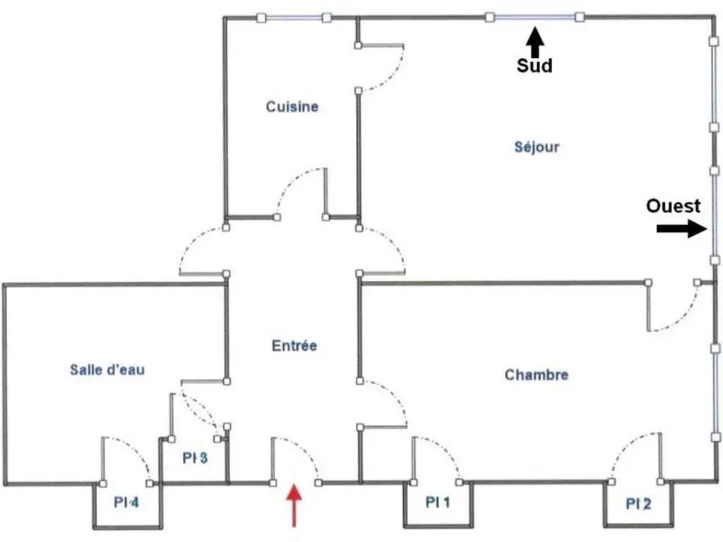 Appartement Bagnères-de-Luchon, 2 pièces, 4 personnes - FR-1-313-165