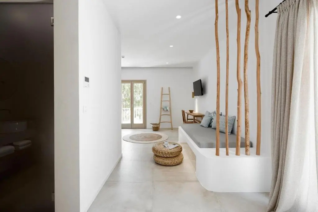 Luxury Milos Apartment Superior Suite 1 Bedroom Well Furnished Interior Adamanta