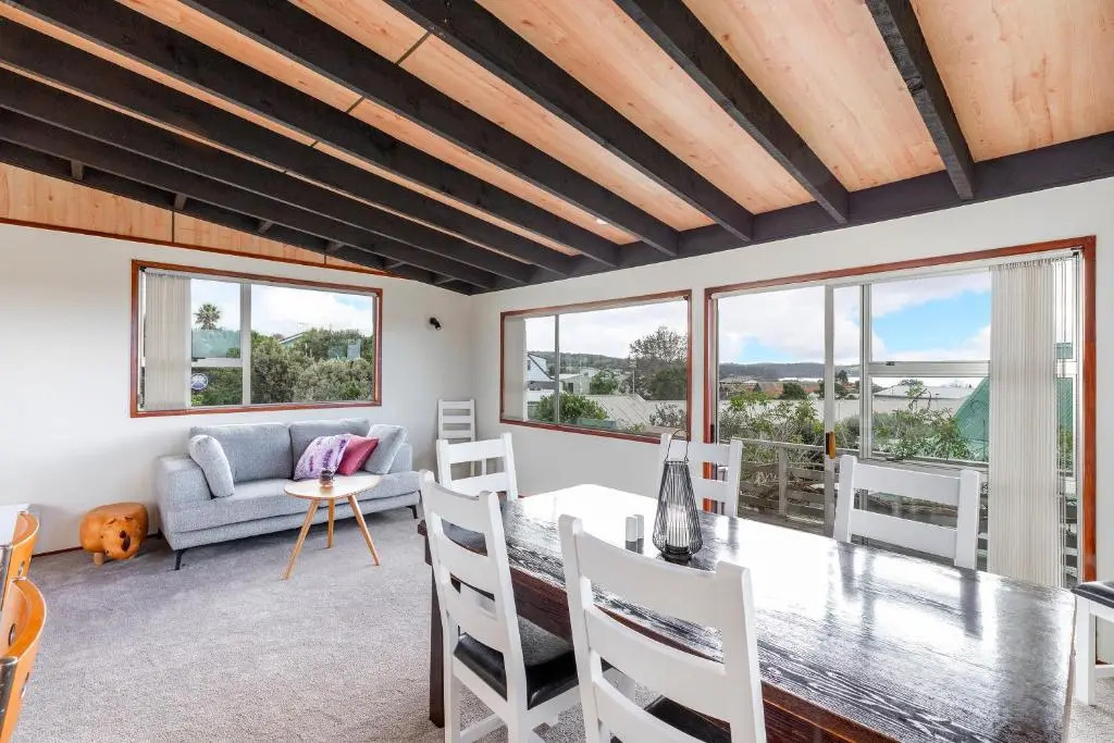 Couches, Bar Table & Kawau View