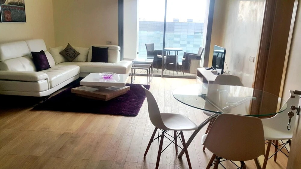 Apartment with One Bedroom in Casablanca, with Wonderful Sea View, Enclosed Garden And Wifi
