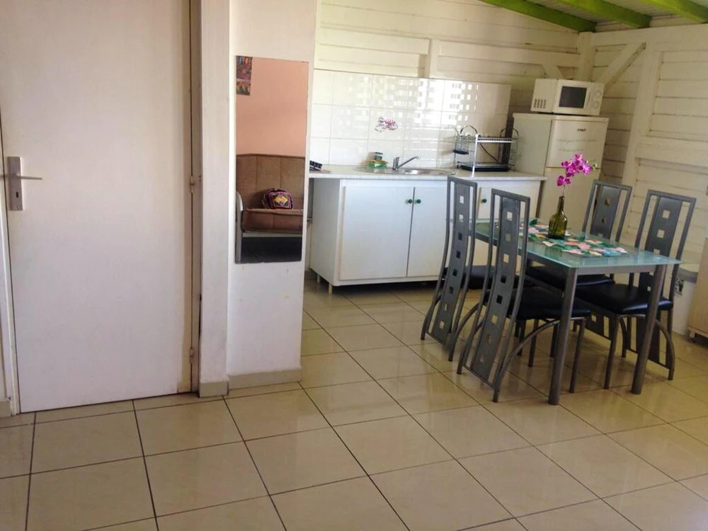 Studio In Le Gosier With Wonderful Sea View Balcony And Wifi 600 M From The Beach