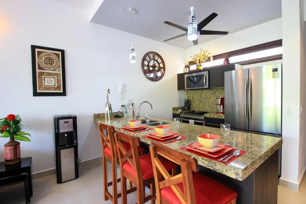 Incredible 2BR Apartment Charming Private Balcony w Pool View in Gated Community