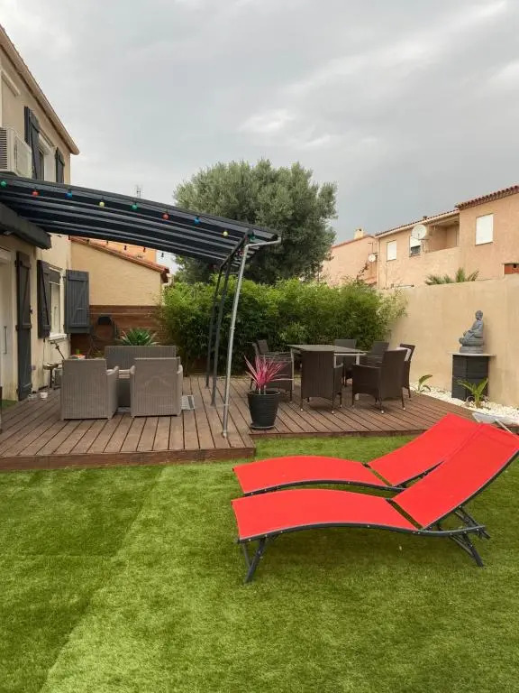 Jolie Villa climatisée piscine chauffée Perpignan
