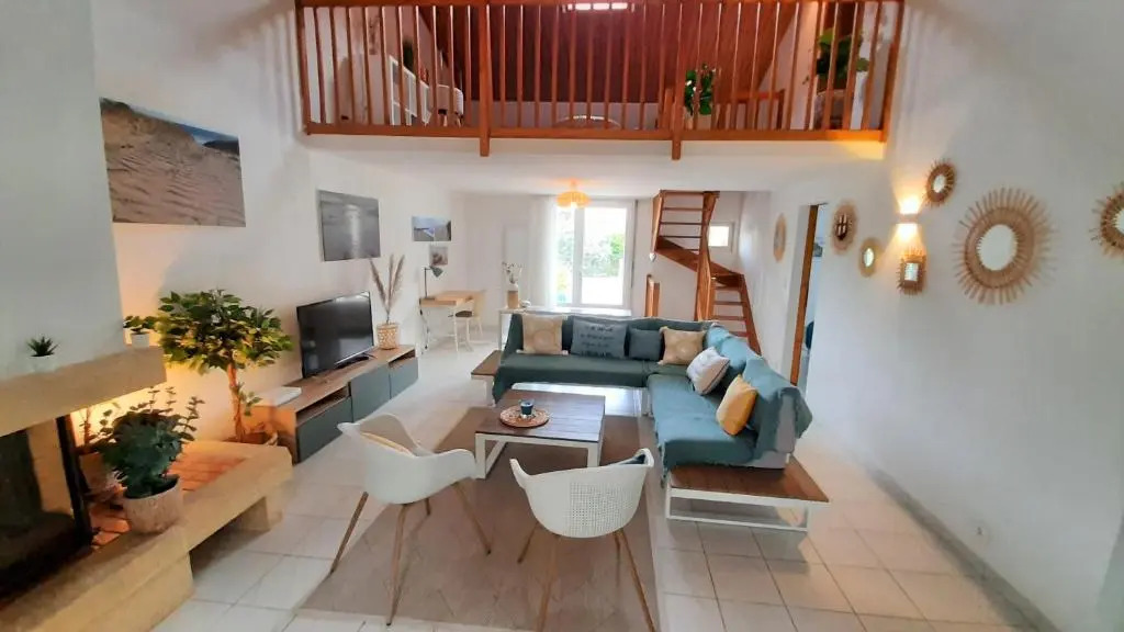 L'Escapade maison 3 chambres + mezzanine 8 personnes