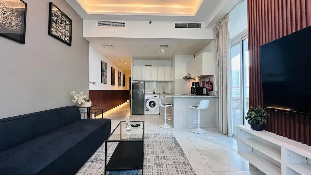 Premium 2 Bedroom with Burj Khalifa and Canal view in Millennium Binghatti Residence