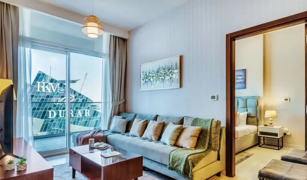 Waterfront 2BR w Canal View Near Burj Khalifa