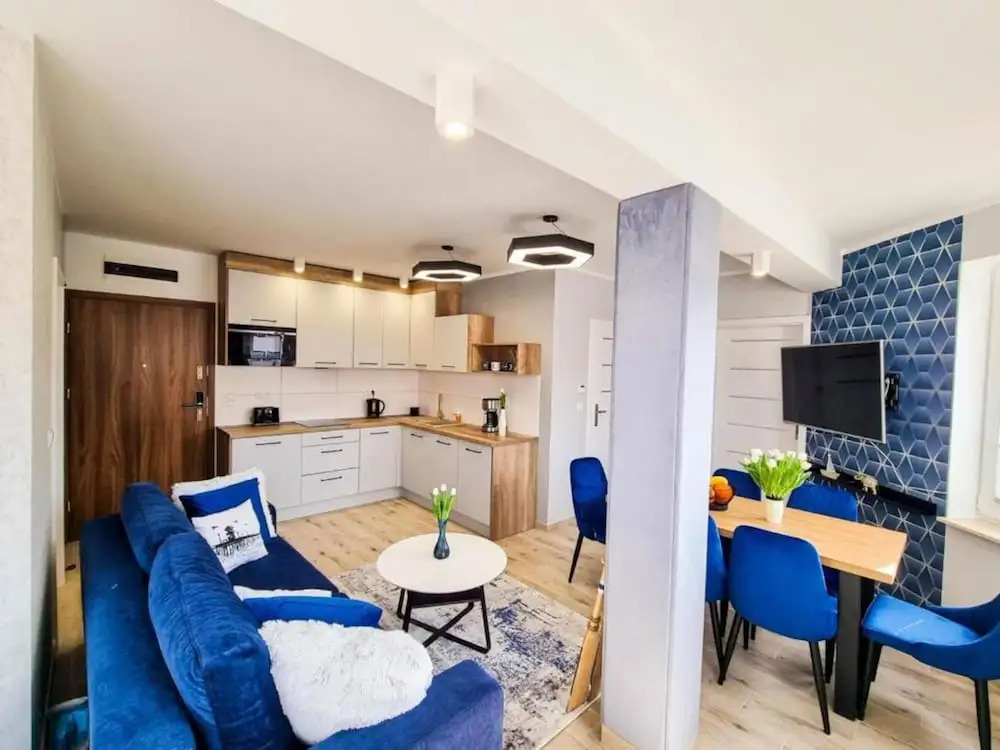 Unique Apartment With a Balcony in Darlowko