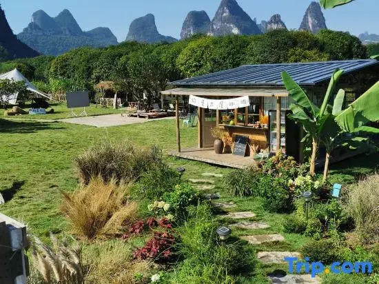 Yangshuo Shui Mo Ju courtyard-Yangshuo Raiway Station free pick up for two nights