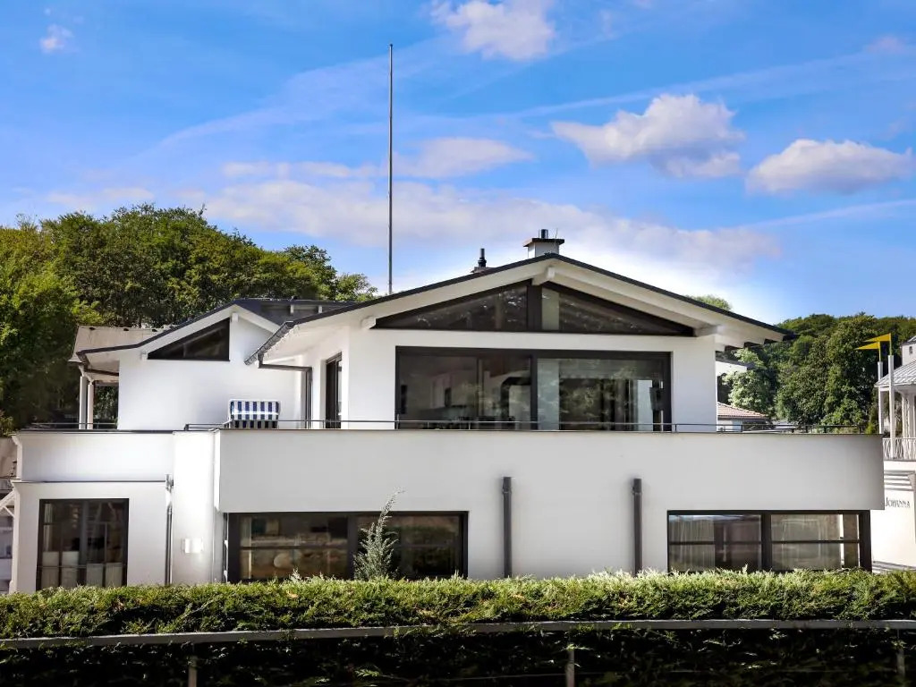 Villa Paula in Sellin - Penthouse mit Kamin und Dachterrasse
