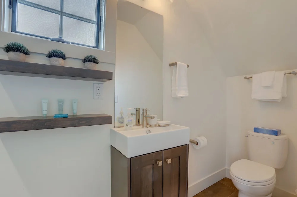 Pet-Friendly Cairn Home features Private Hot Tub and Fire Pit on the Back Patio by RedAwning