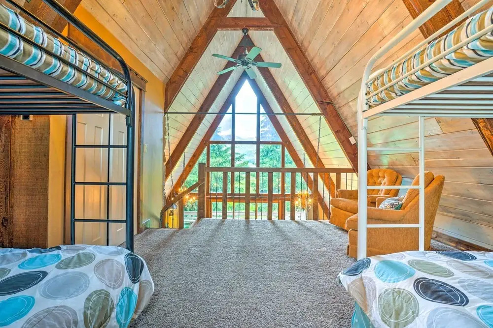 Cascade A-frame Cabin w/ Lake Views!