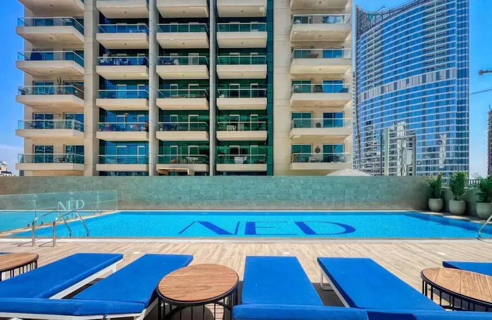 2BR Apt w Dubai Canal Views Near Burj Dubai Mall