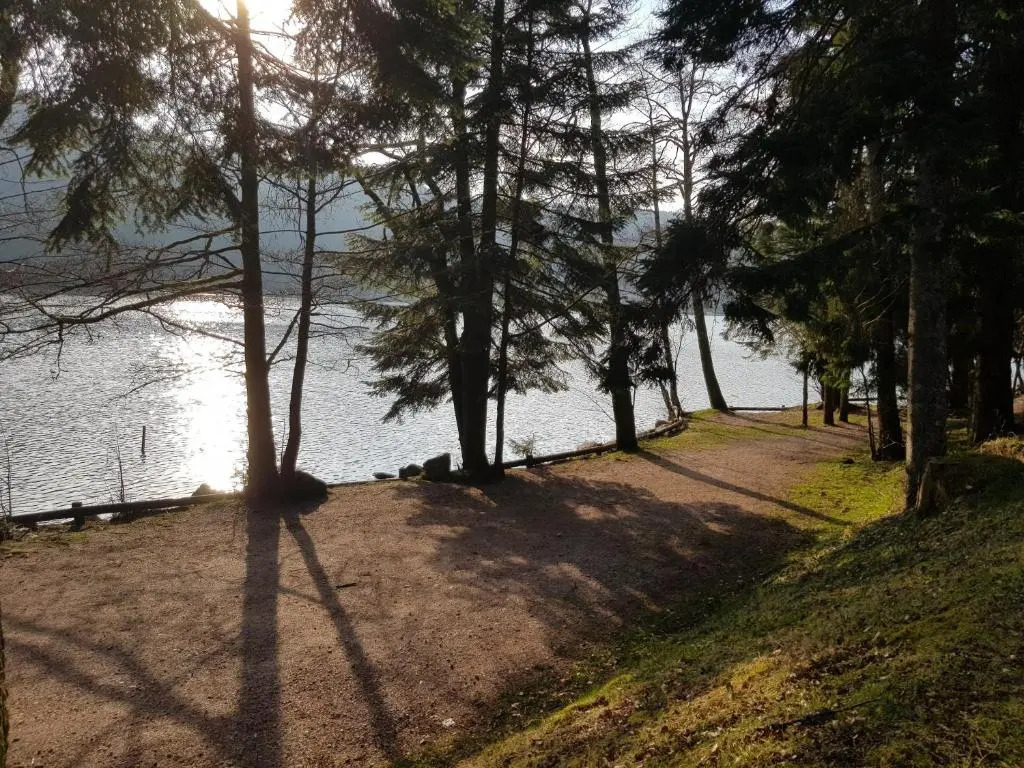 A 2 pas du lac