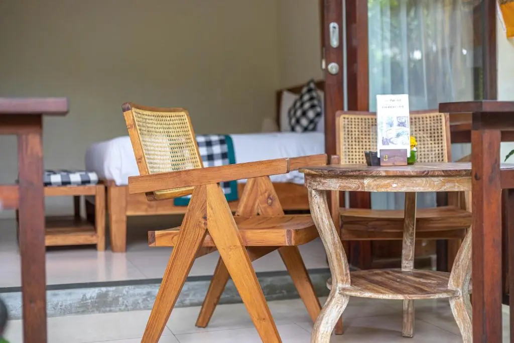 Полулюкс с видом на бассейн в Meruhdani Boutique Hotel Ubud