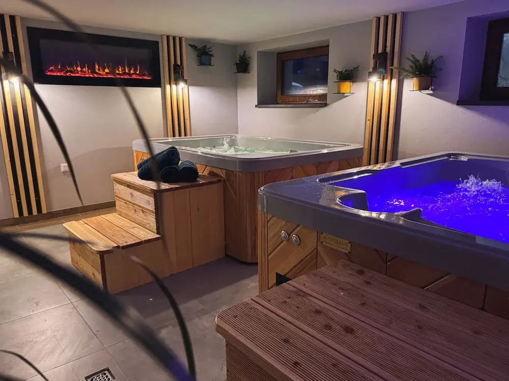 Apartamenty Wisła Krzywa 8, wanna z hydromasażem, basen zewnętrzny