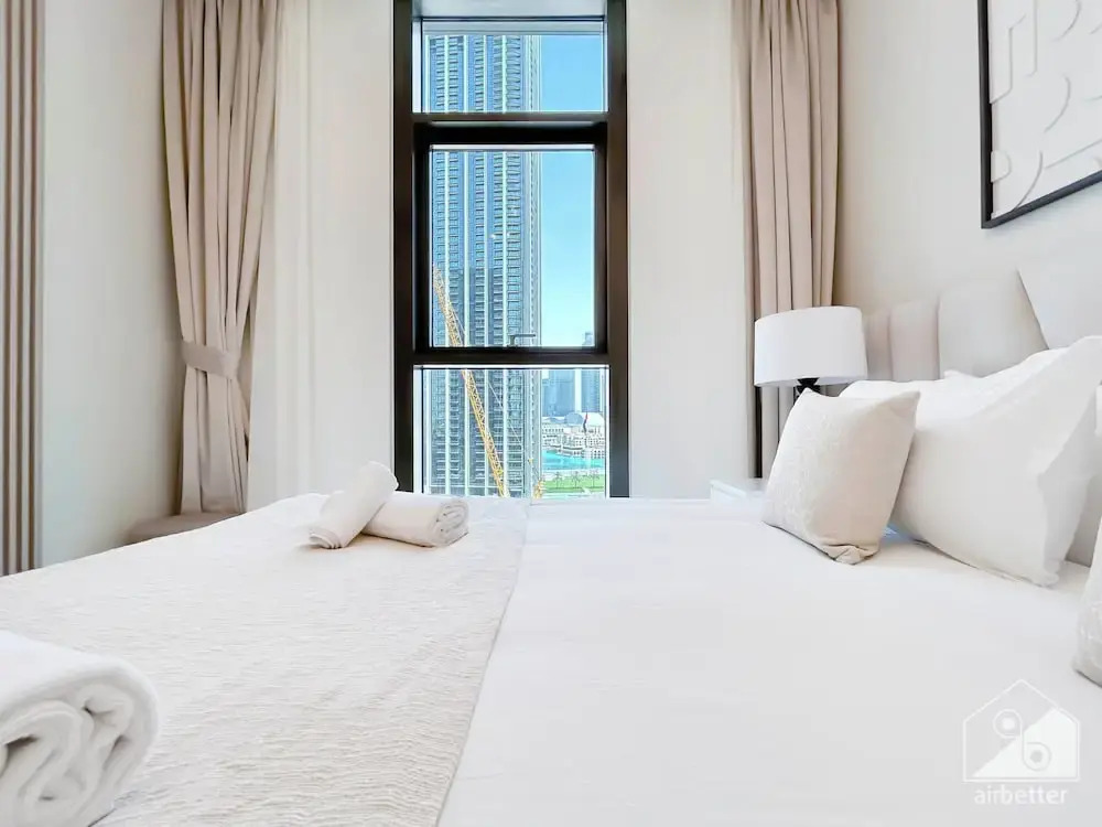 Luxury Burj Crown 4bedroom Balcony & Downtown View