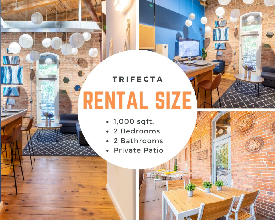 2 Bedroom Apartment with Large Patio, Hammocks