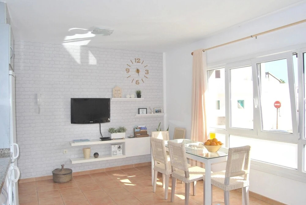Apartment With 2 Bedrooms in El Cotillo, With Wonderful sea View, Pool